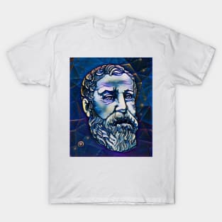 Hero of Alexandria Portrait | Hero of Alexandria Artwork 6 T-Shirt